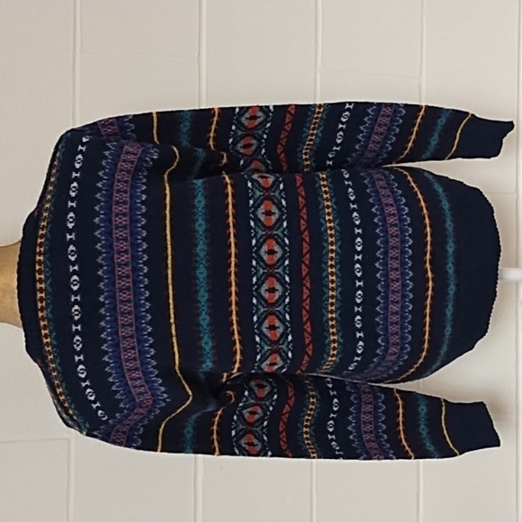 Vintage Urban Pipeline Snowboard Wool Blend Crewneck Nordic Sweater Medium - Picture 2 of 10